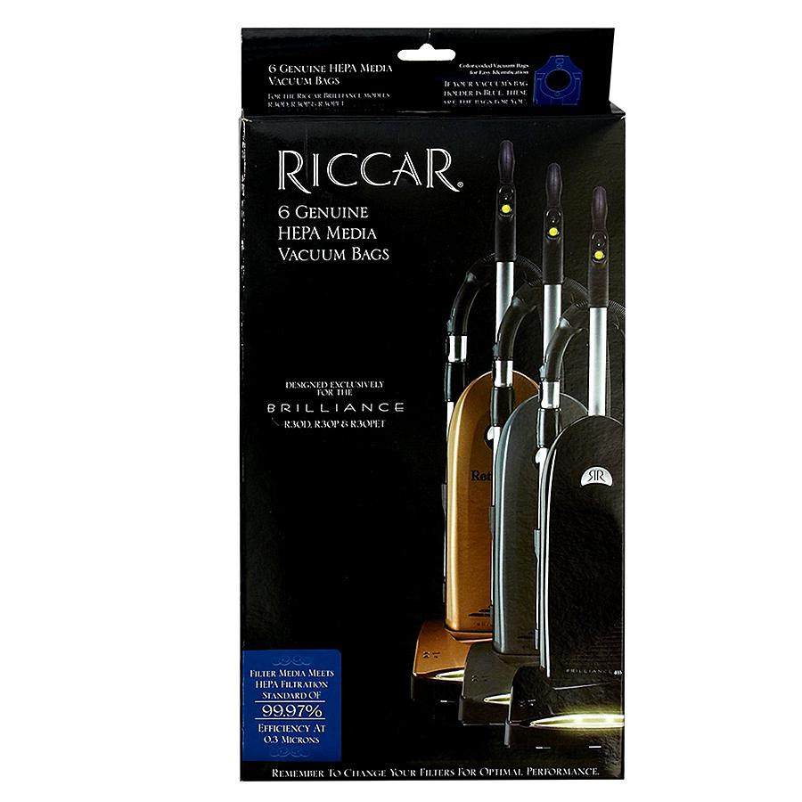 Riccar Brilliance R30 HEPA Media Bags (RNH-6)