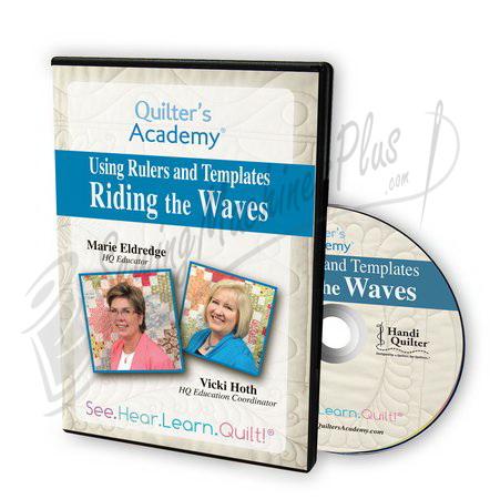 Riding the Waves: Using Handi Gadget's Wave Templates DVD - Sewingmachinesplus.com