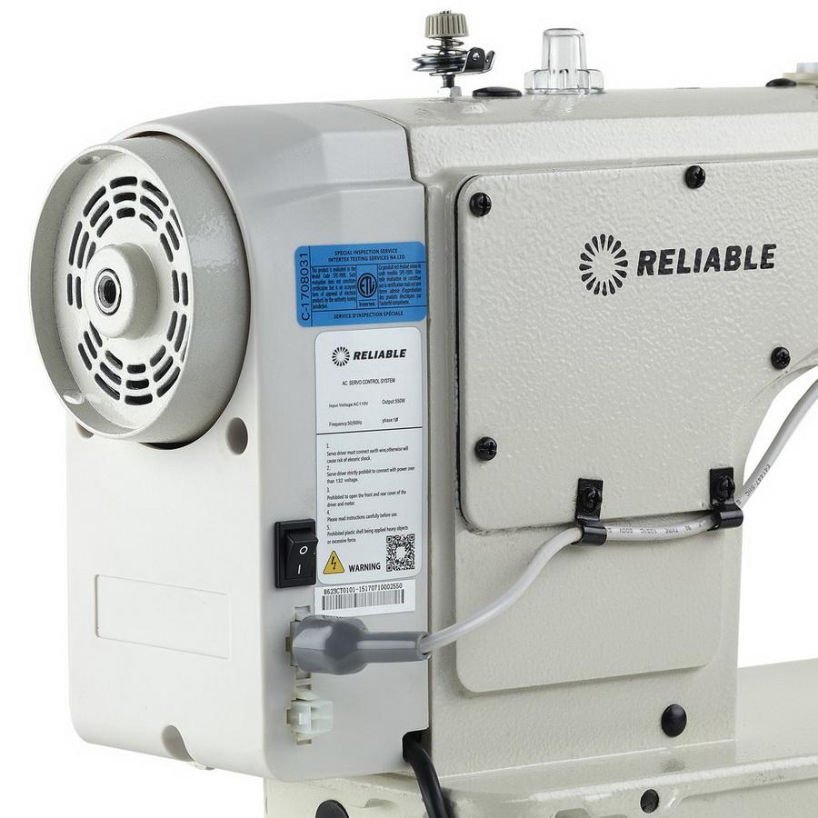 Reliable 3300SD Single Needle Sewing Machine w/ Direct Drive and Uberlight 3100TL Light Lamp
