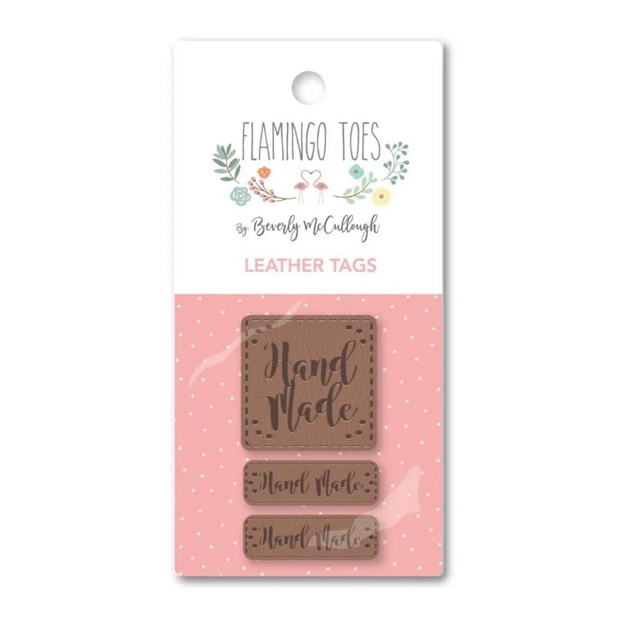 Leather Tags Flamingo Toes ST - 17836 - Sewingmachinesplus.com