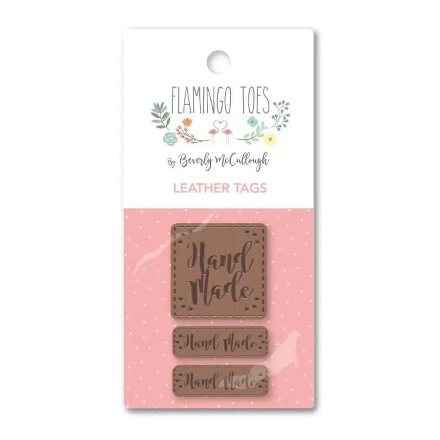 Leather Tags Flamingo Toes ST - 17836 - Sewingmachinesplus.com