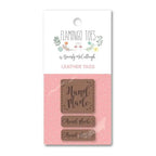 Leather Tags Flamingo Toes ST - 17836 - Sewingmachinesplus.com