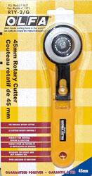 Olfa Heavy Duty Rotary Cutter 45mm RTY-2G