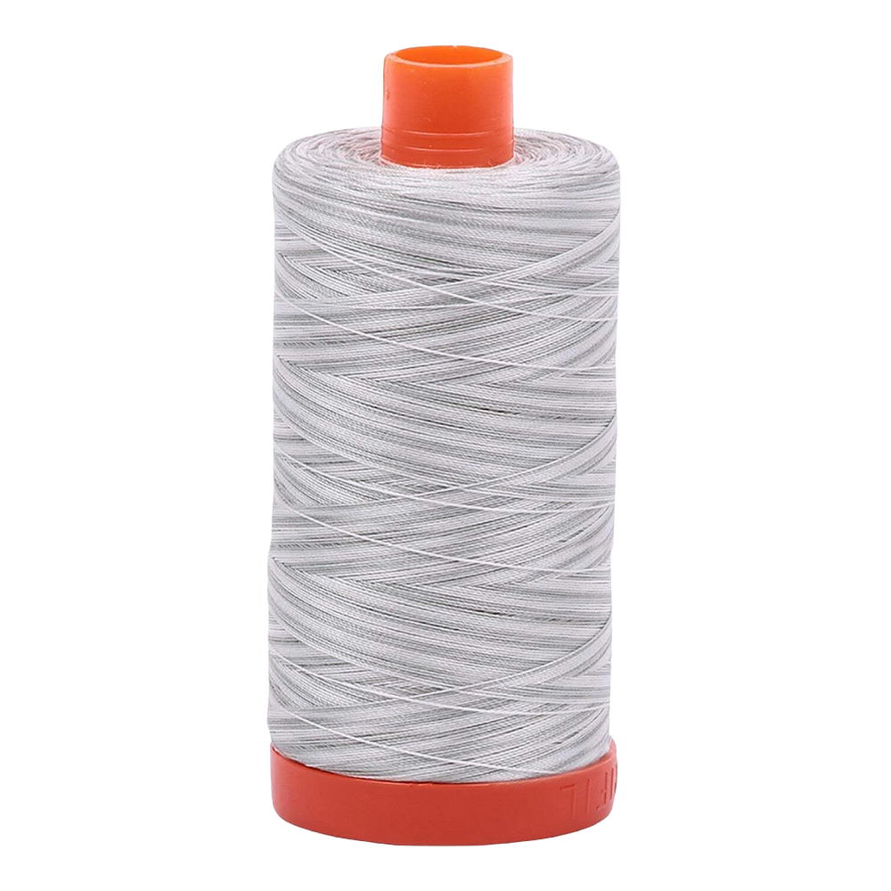 Cotton Mako 50wt V Silver Gray 1300m Aurifil