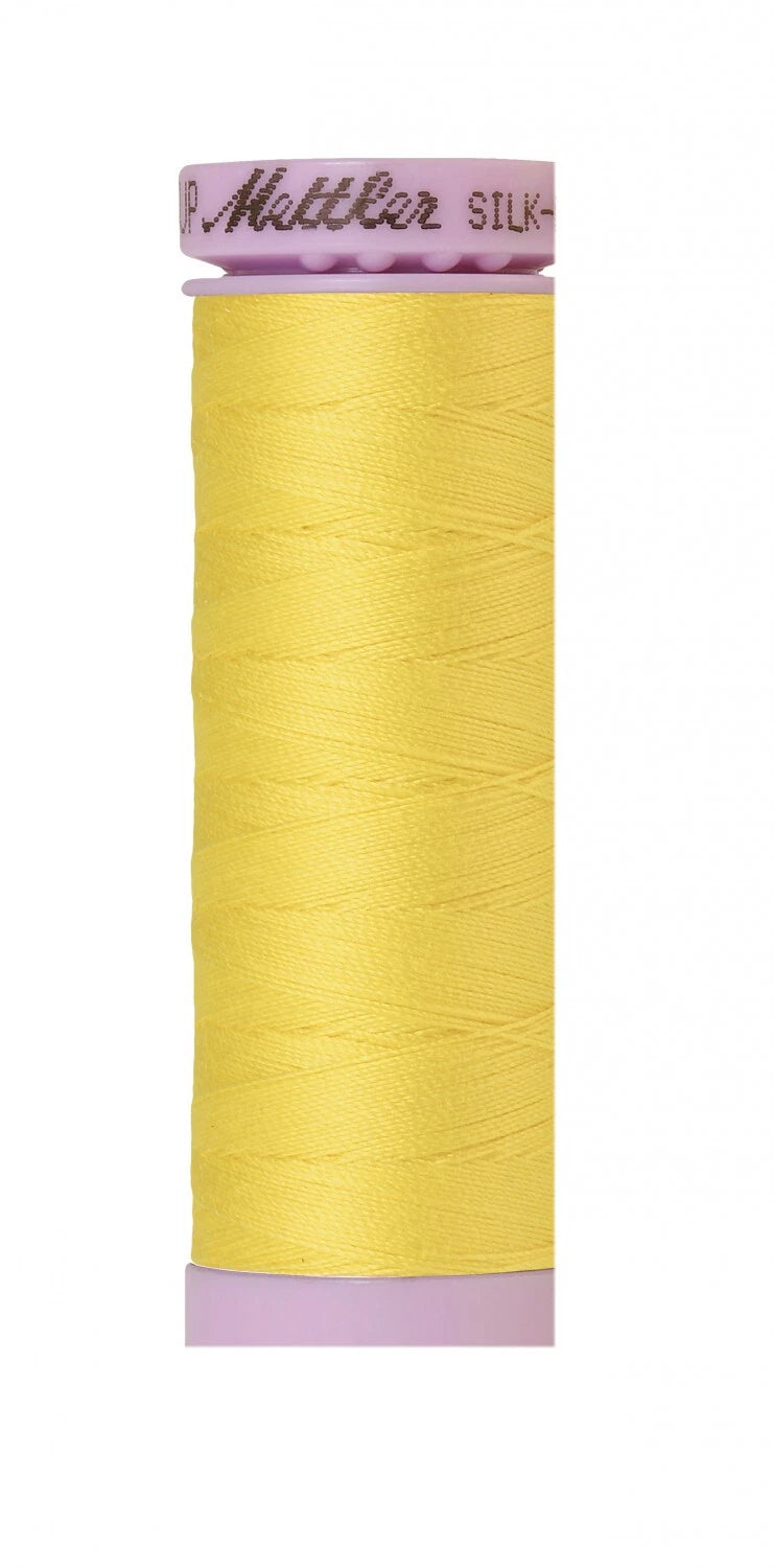 Mettler Silk-Finish 50wt.164 Yards- Color Lemon Zest (9105-3507)