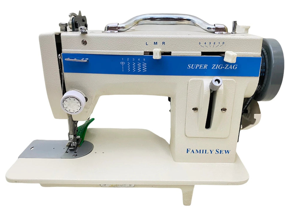 Feiyue FS288 Portable Walking Foot Sewing Machine with Reverse Stitch - Sewingmachinesplus.com