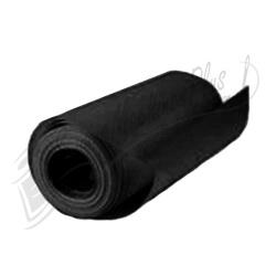 Fabric Cover Tear-Away Permanent Vinyl Black Topping 6in. x 60ft.