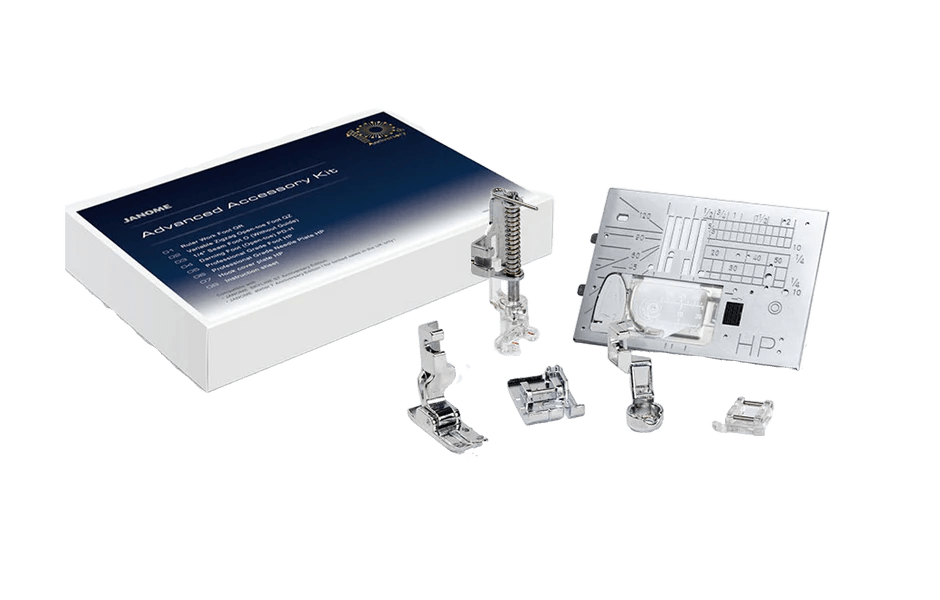 Janome Skyline S7 Anniversary Edition Advanced Accessory Kit (863424003) - Sewingmachinesplus.com