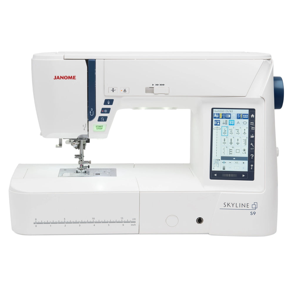 Janome SKYLINE S9 Sewing and Embroidery Machine in One