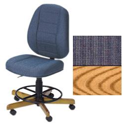 Koala Sewcomfort Chair Sapphire Cushion & North American Oak Base
