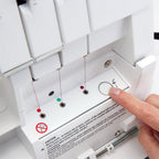 Husqvarna Viking Amber Air S500 Serger & Coverstitch Combo - Sewingmachinesplus.com