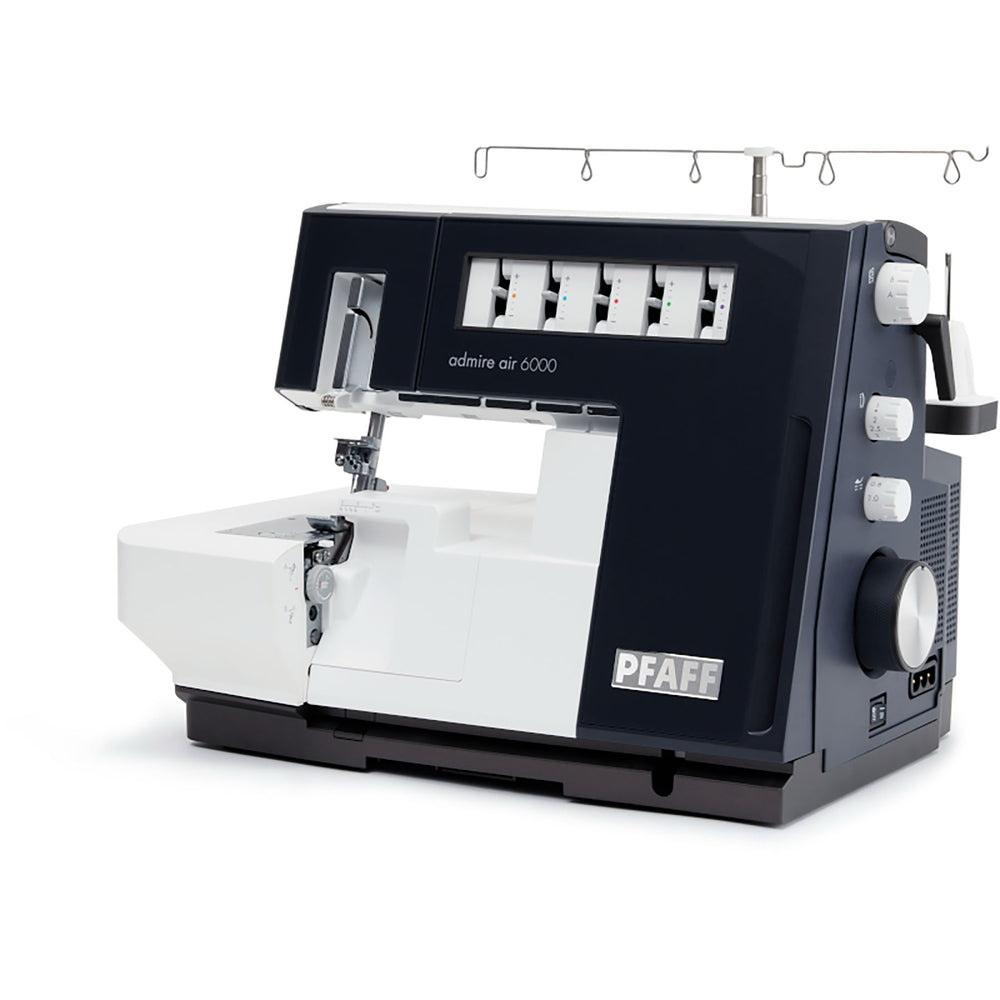 PFAFF Admire Air 6000 Black Coverlock Machine - Sewingmachinesplus.com