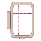 Hoop n Press Pads for Snap Hoop Monster - Bernina - Sewingmachinesplus.com