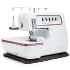Husqvarna Viking Amber Air S500 Serger & Coverstitch Combo - Sewingmachinesplus.com