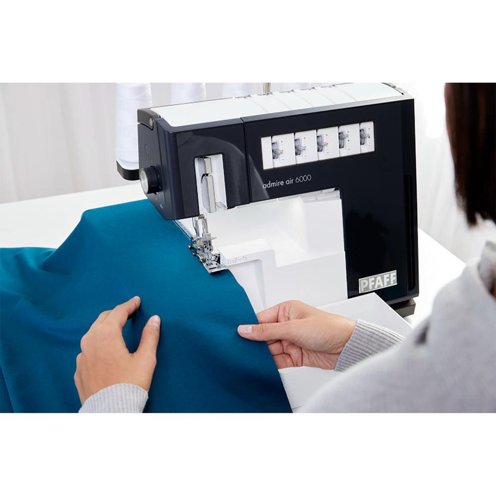 PFAFF Admire Air 6000 Black Coverlock Machine - Sewingmachinesplus.com