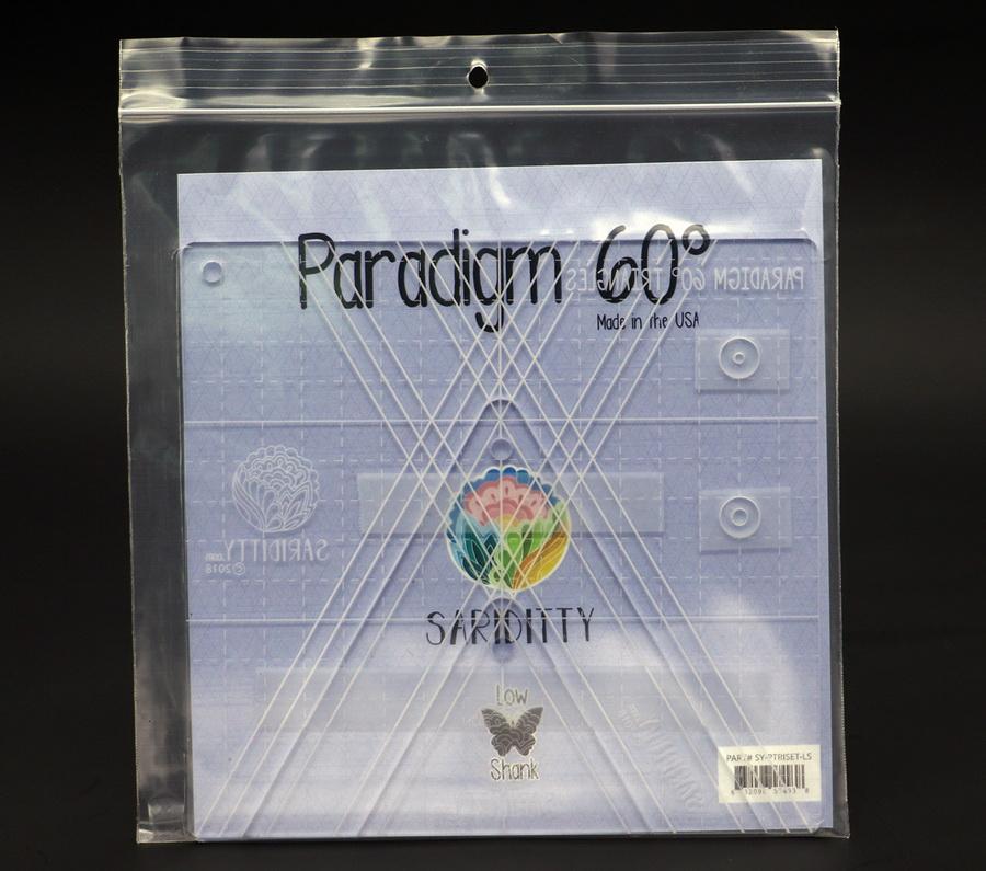 Sariditty 3 Piece Paradigm 60 Degree Triangle Ruler Set - Sewingmachinesplus.com