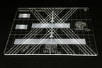 Sariditty 3 Piece Paradigm 60 Degree Triangle Ruler Set - Sewingmachinesplus.com