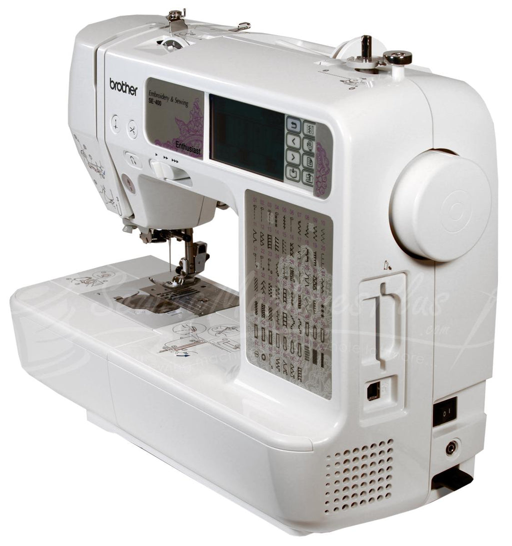 Brother SE-400 FS Sewing & Embroidery Machine with Computer Connectivity