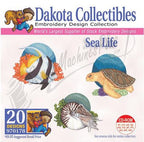 Dakota Collectibles Sea Life  Embroidery Designs - 970178