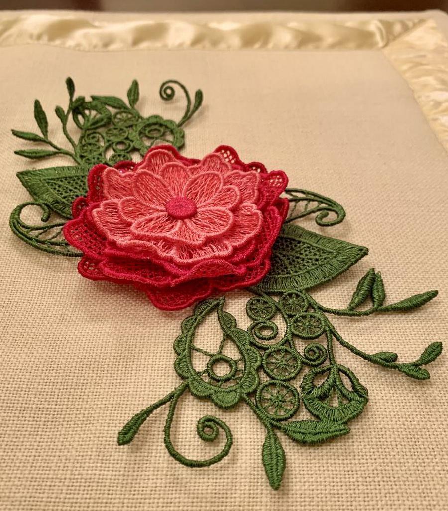 Embroidery Garden Flower Lace Collection