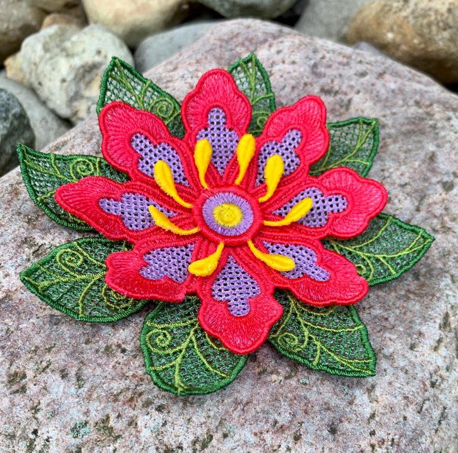 Embroidery Garden Flower Lace Collection
