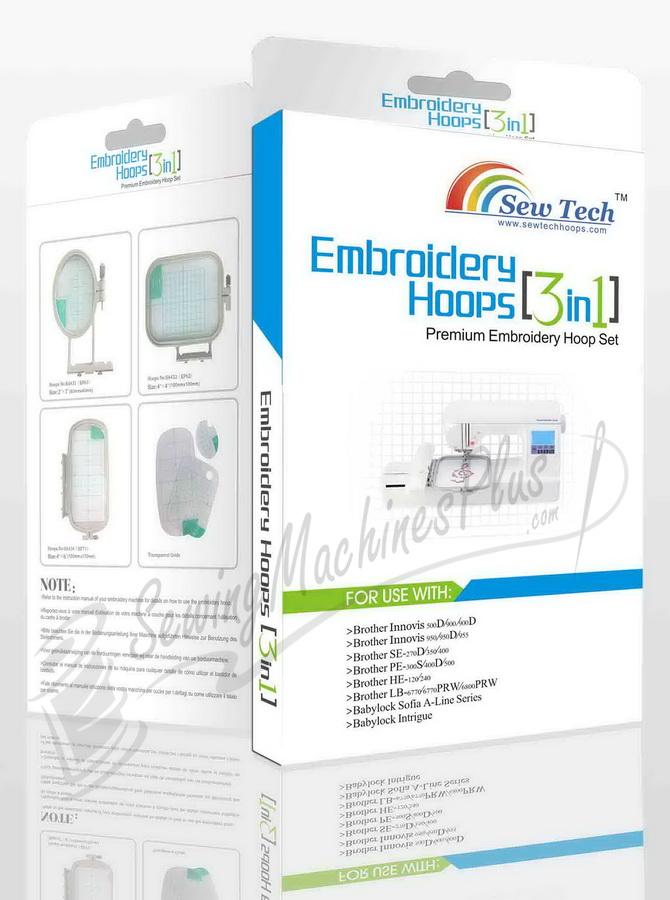 3 in 1 Hoop Brother(SA431/432/434) Babylock (EF61/EF62/EF71)