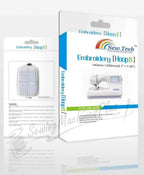 Embroidery Hoop B 5.5x7.92in (140x200mm); Sew Tech two-pack, Janome-compatible.
