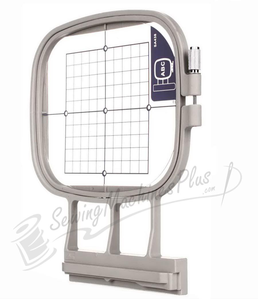 Medium Embroidery Hoop 4" x 4" (100x100mm) Brother, Baby Lock (SA438) (EF74)
