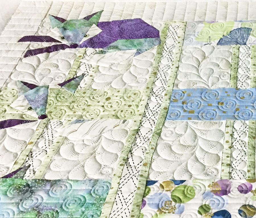 Java House Quilts Metamorfox Quilt Fabric Kit by Karen Brow - Sewingmachinesplus.com