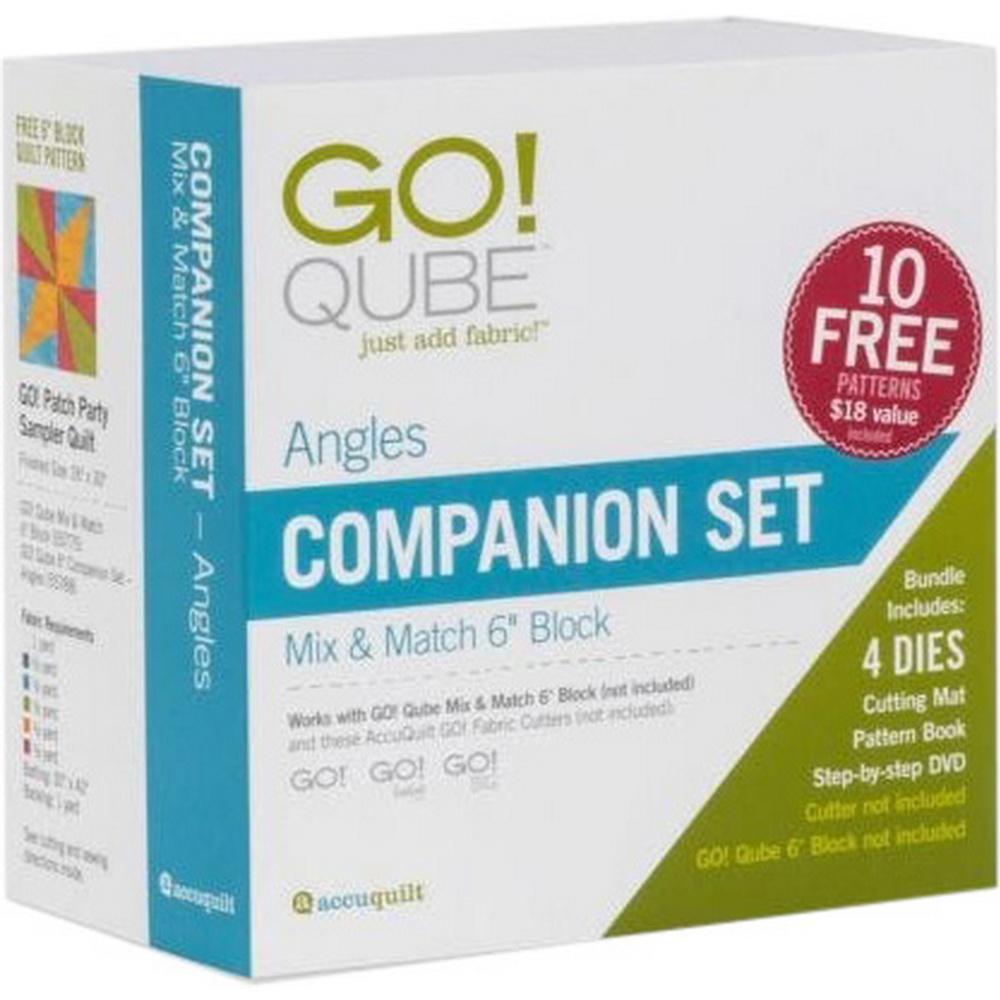 GO! Qube 6in Companion Set - Angles - Sewingmachinesplus.com