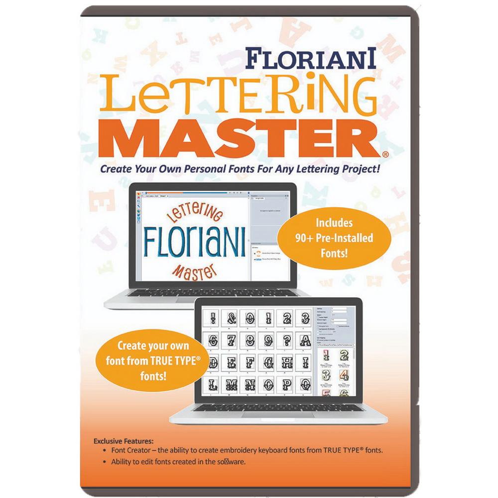 Floriani Lettering Master Software - Sewingmachinesplus.com