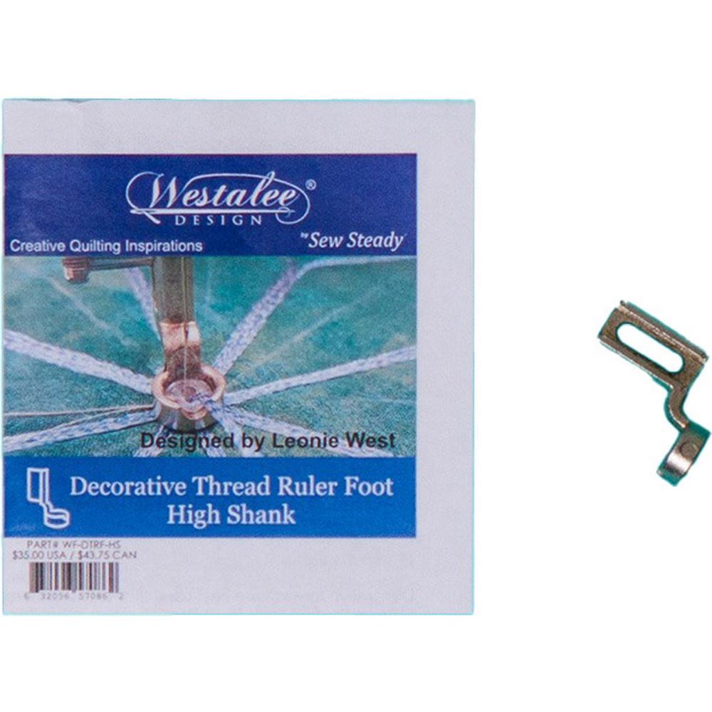 Decorative Thread Ruler Foot - High Shank - Sewingmachinesplus.com
