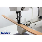 Techsew 2600 Narrow Cylinder Large Bobbin Compound Feed Industrial Sewing Machine with Assembled Table and Motor - Sewingmachinesplus.com