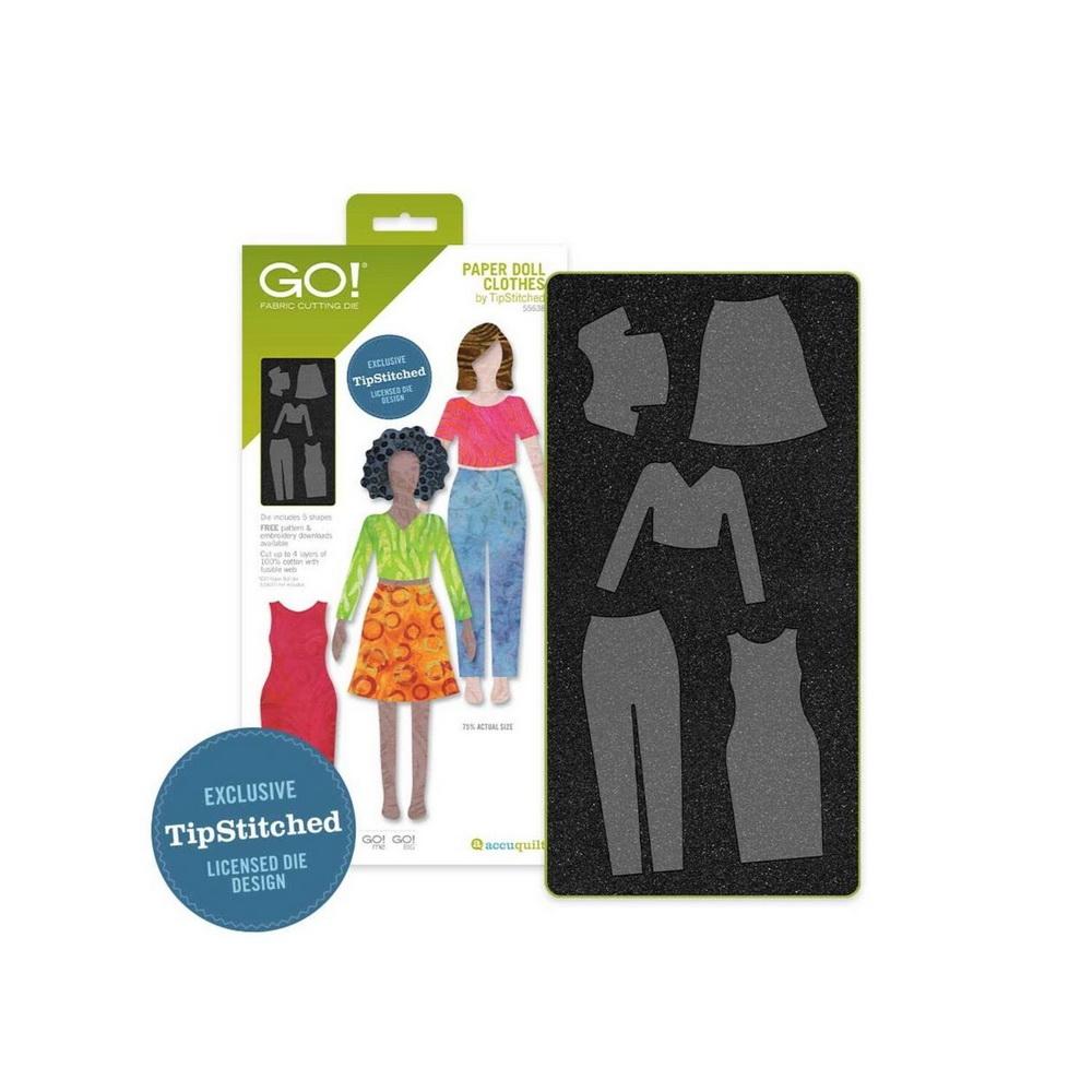 GO! Paper Doll Clothes Die by TipStitched - Sewingmachinesplus.com