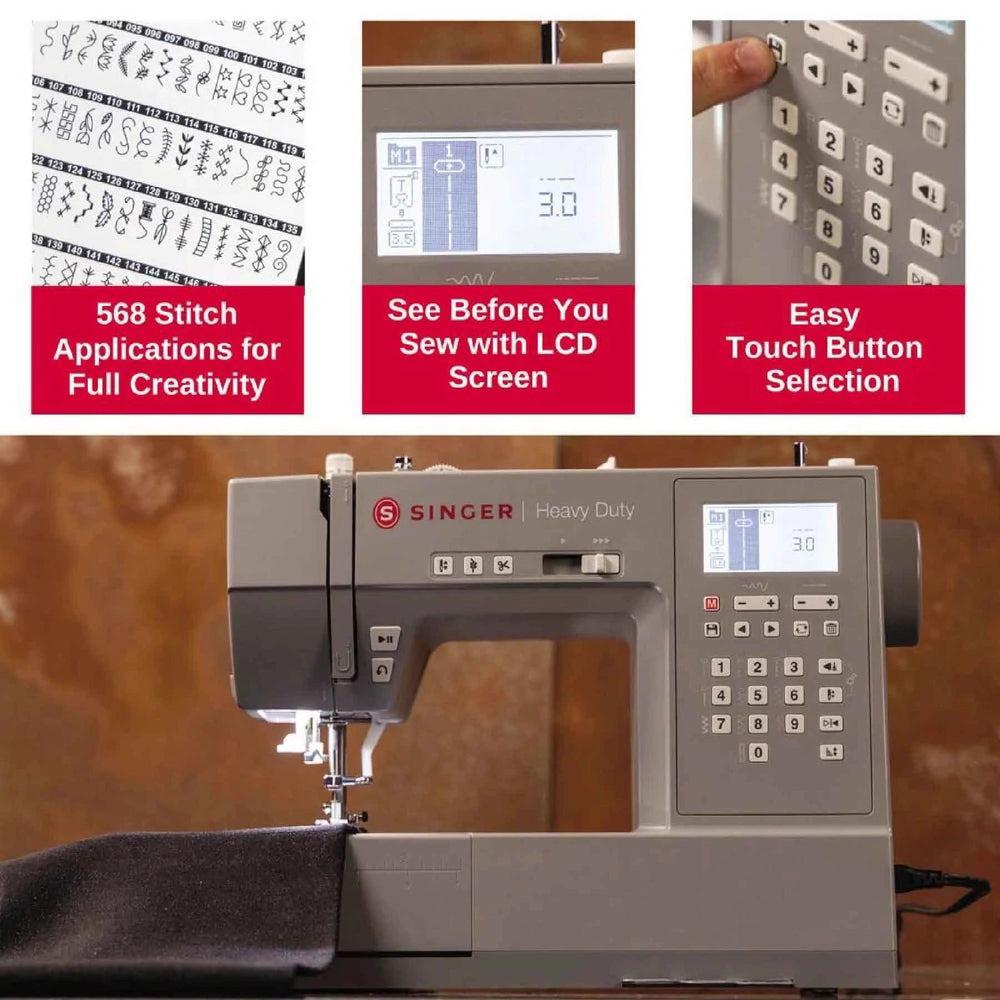 Singer Heavy Duty 6800C Sewing Machine - Sewingmachinesplus.com
