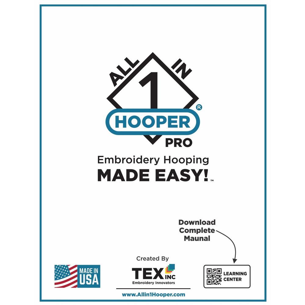 All in 1 Hooper Pro Starter Kit - Sewingmachinesplus.com