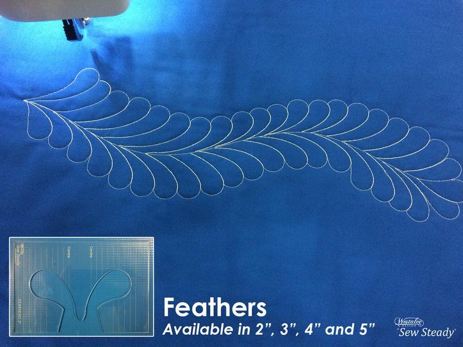 Westalee 3" Feather Template