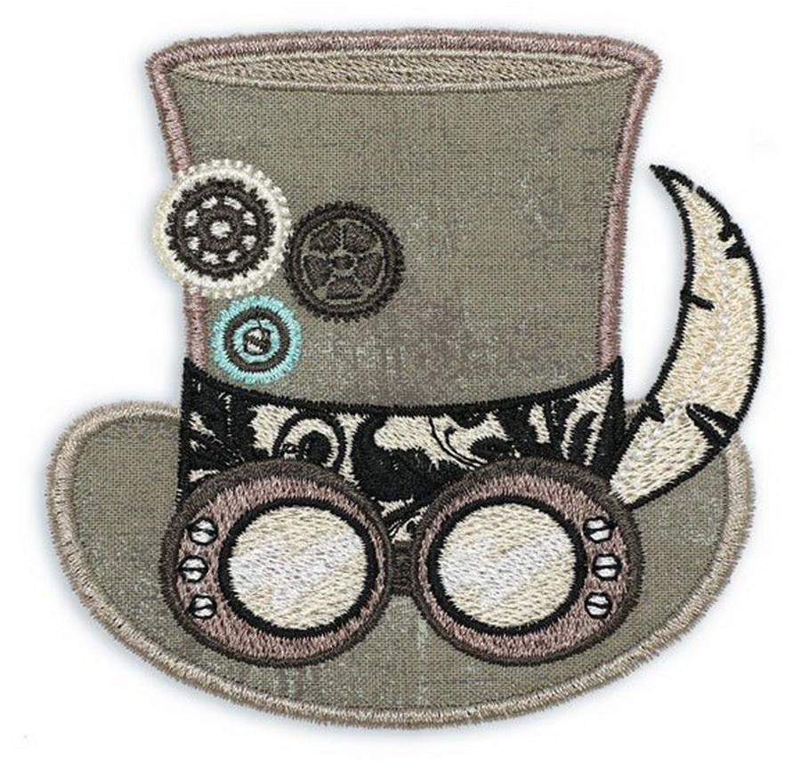 SteampunkD Embroidery CD w/SVG