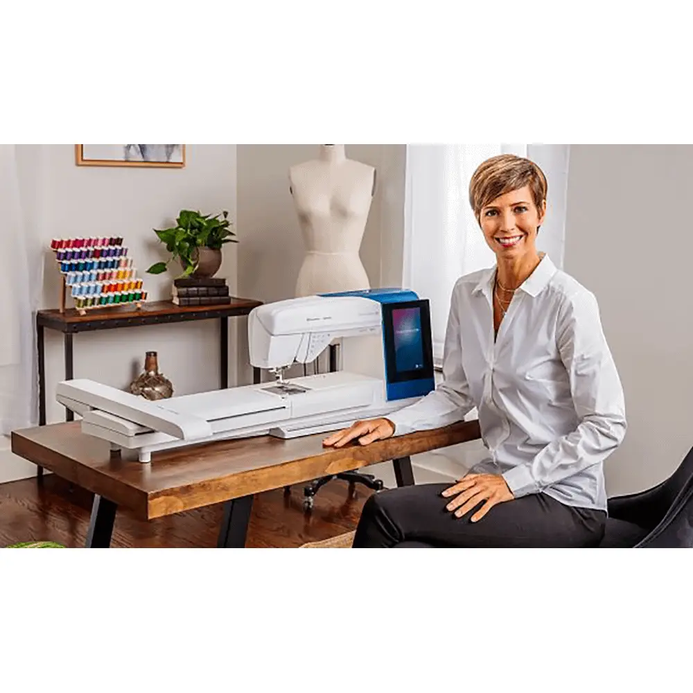 Designer Brilliance 80 Sewing & Embroidery Machine Factory Serviced - Sewingmachinesplus.com