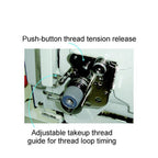 Consew Premier 1255RB Lockstitch Machine with Assembled Table and Servo Motor