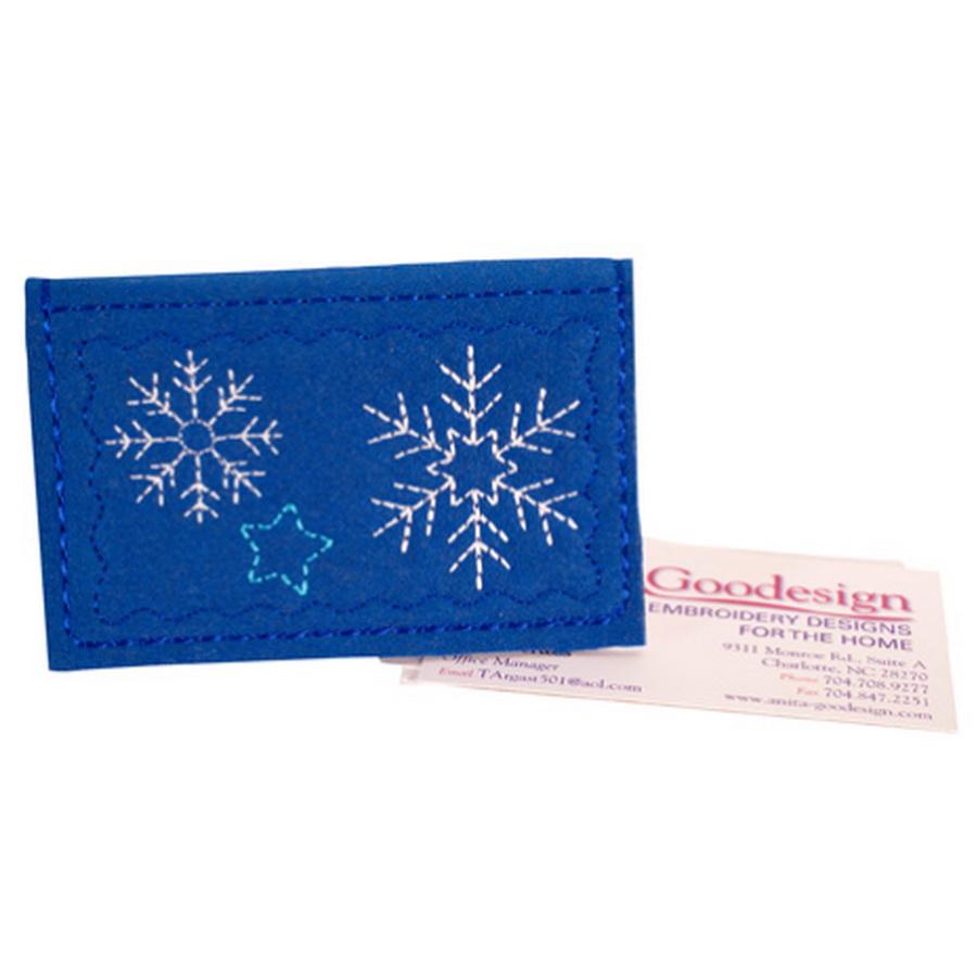 Anita Goodesign Snowflake Accessories (7 Projects) - Sewingmachinesplus.com