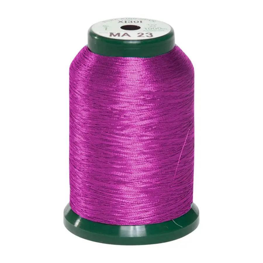 Kingstar Metallic Thread - Dark Purple MA23 1000M - Sewingmachinesplus.com