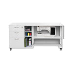 Sydney Lite XL Sewing Cabinet Hydraulic Lift, Multiple Finishes Available - Sewingmachinesplus.com