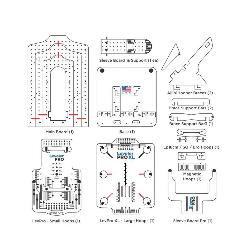 All in 1 Hooper Pro Starter Kit - Sewingmachinesplus.com
