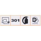 Highlead HLK-3020 Series Industrial Sewing Machines with Assembled Table and Servo Motor