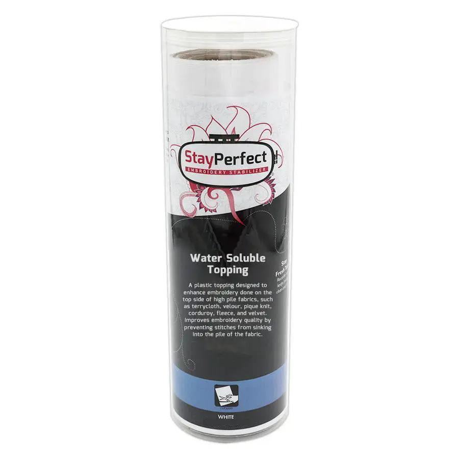StayPerfect Stabilizer Water Soluble Topping - 8" x 25 yd roll - Sewingmachinesplus.com