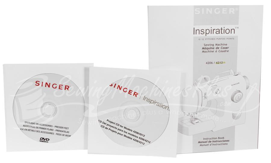 Singer Inspiration 4206 Sewing Machine - 1 Step Buttonhole - Sewingmachinesplus.com
