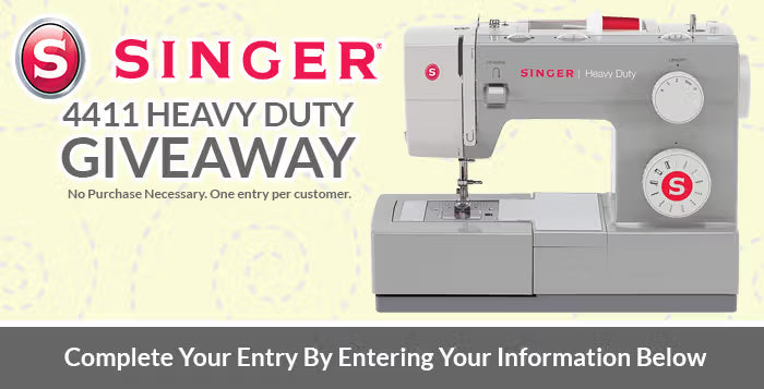 singer 4411 giveaway banner