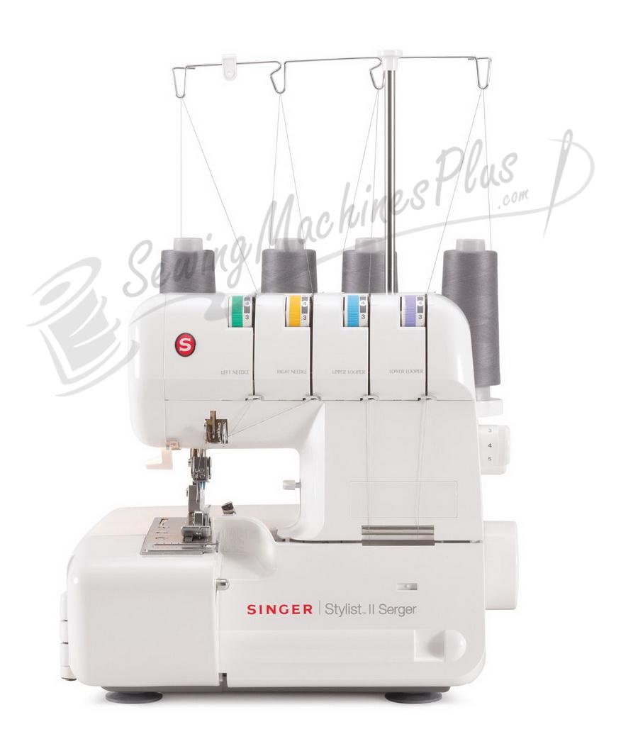 Singer 14J250 Stylist II Serger 2/3/4 Thread Capacity