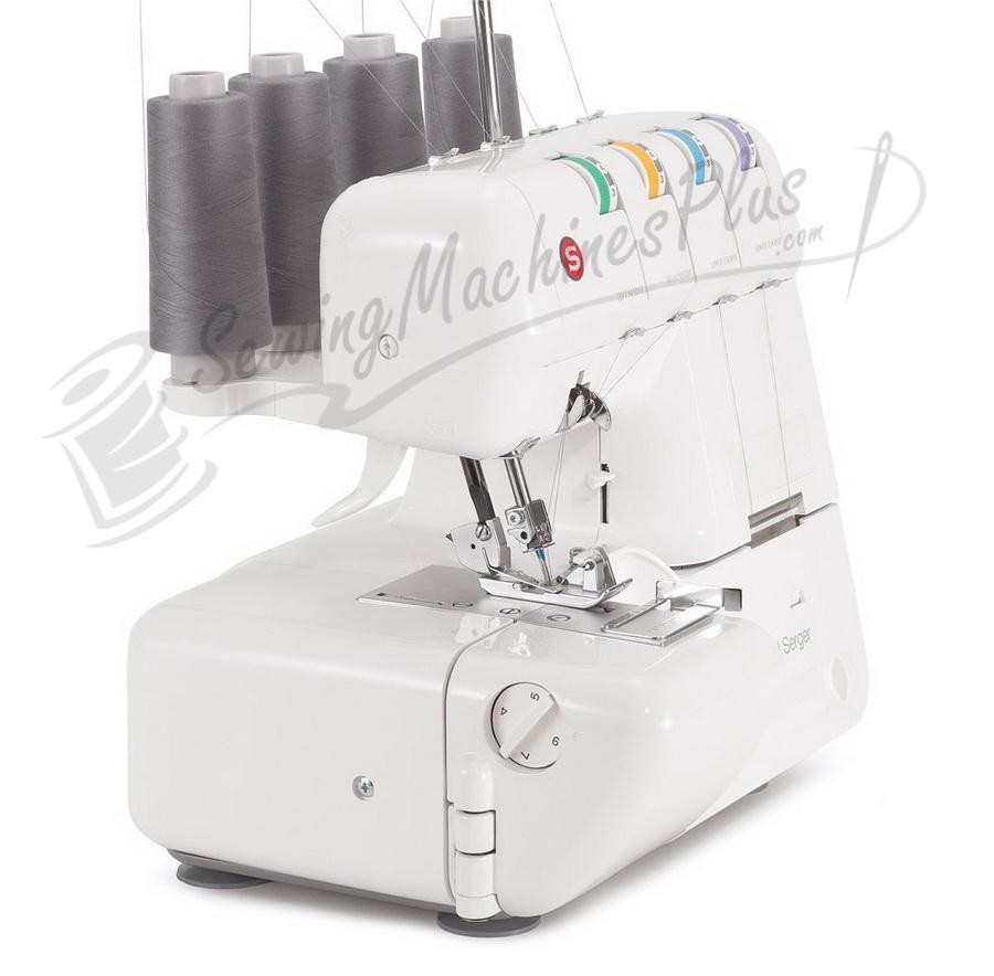 Singer 14J250 Stylist II Serger 2/3/4 Thread Capacity